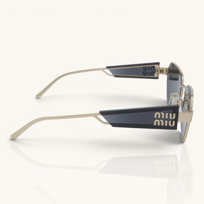 Myu Myu Tortoise Oval