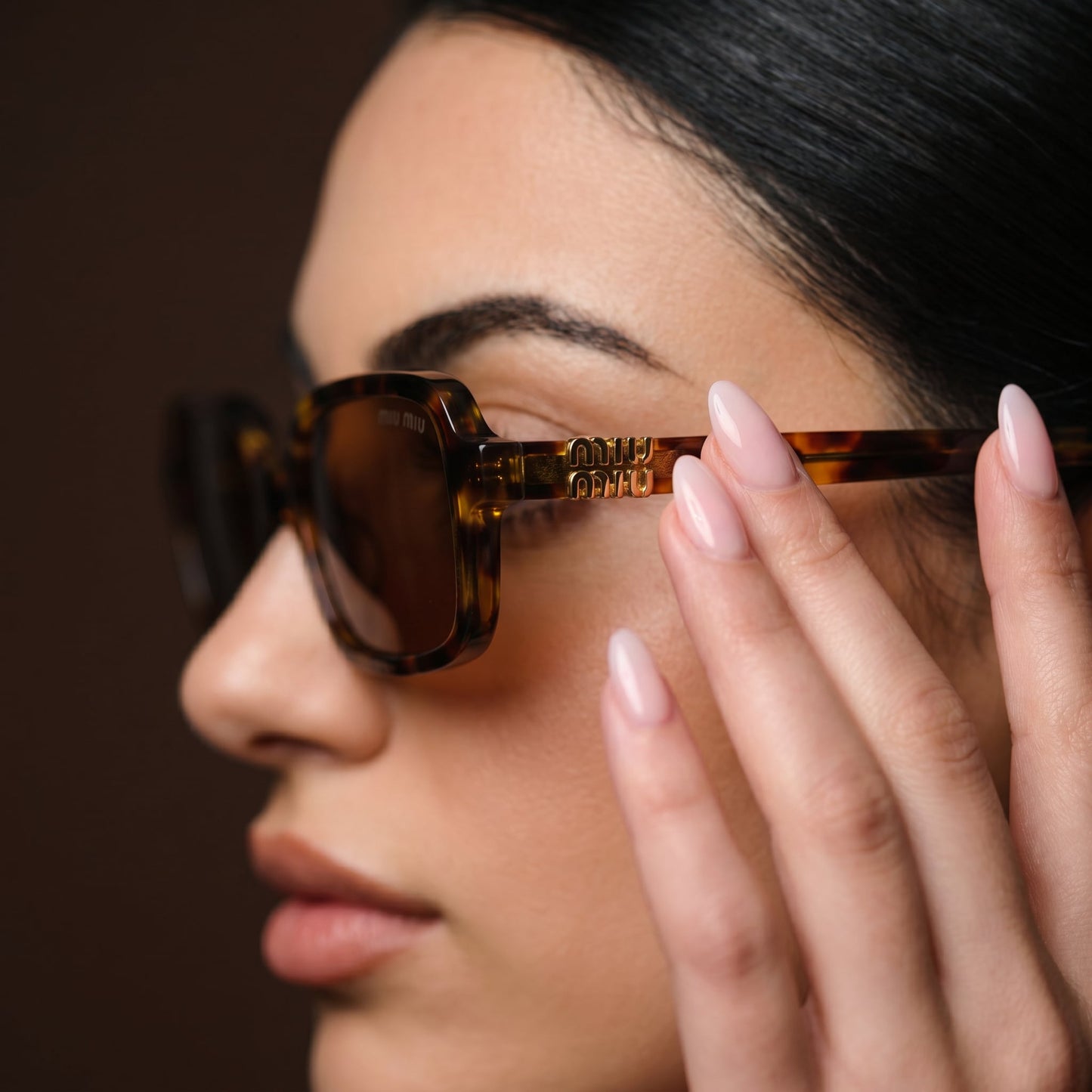 Myu Myu Ariste Tortoise - Vichyluxury