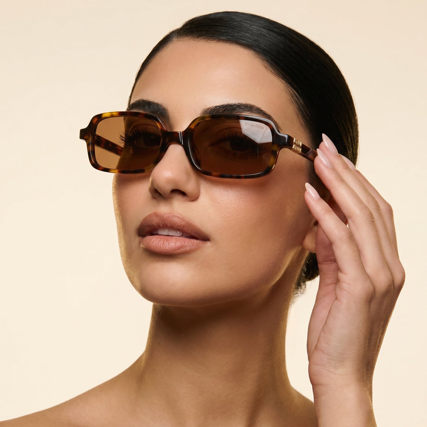 Myu Myu Ariste Tortoise - Vichyluxury