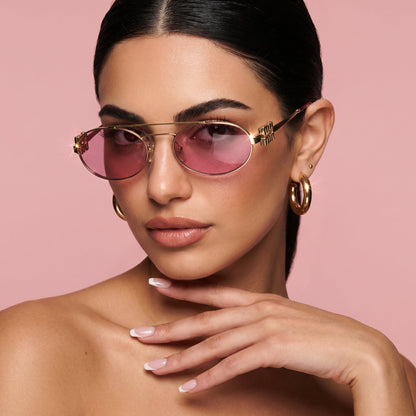 Myu Myu Aviator Oval - Vichyluxury