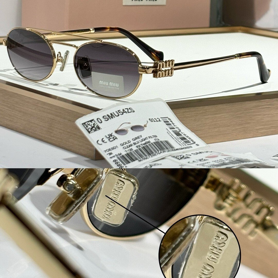 Myu Myu Aviator Oval - Vichyluxury