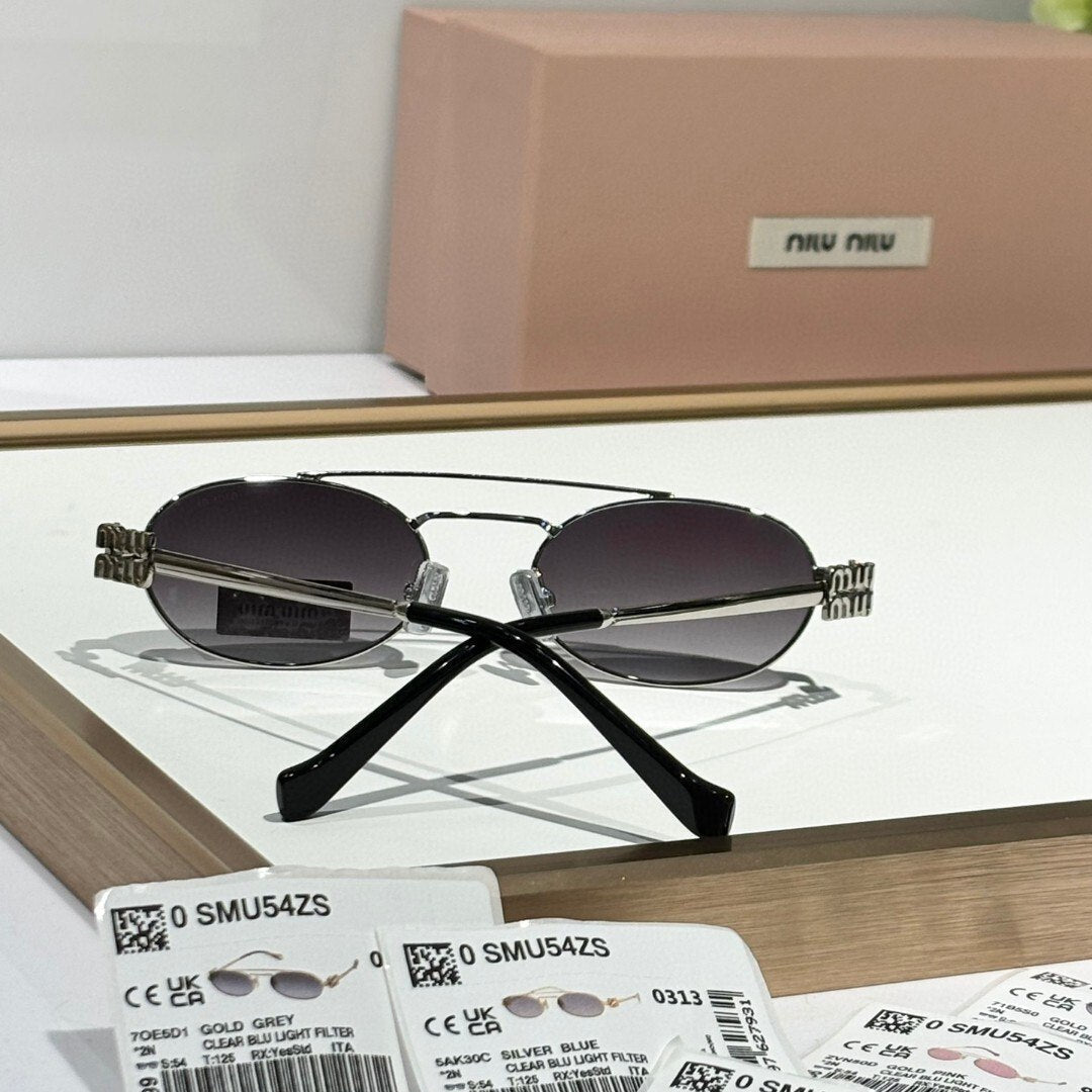 Myu Myu Aviator Oval - Vichyluxury
