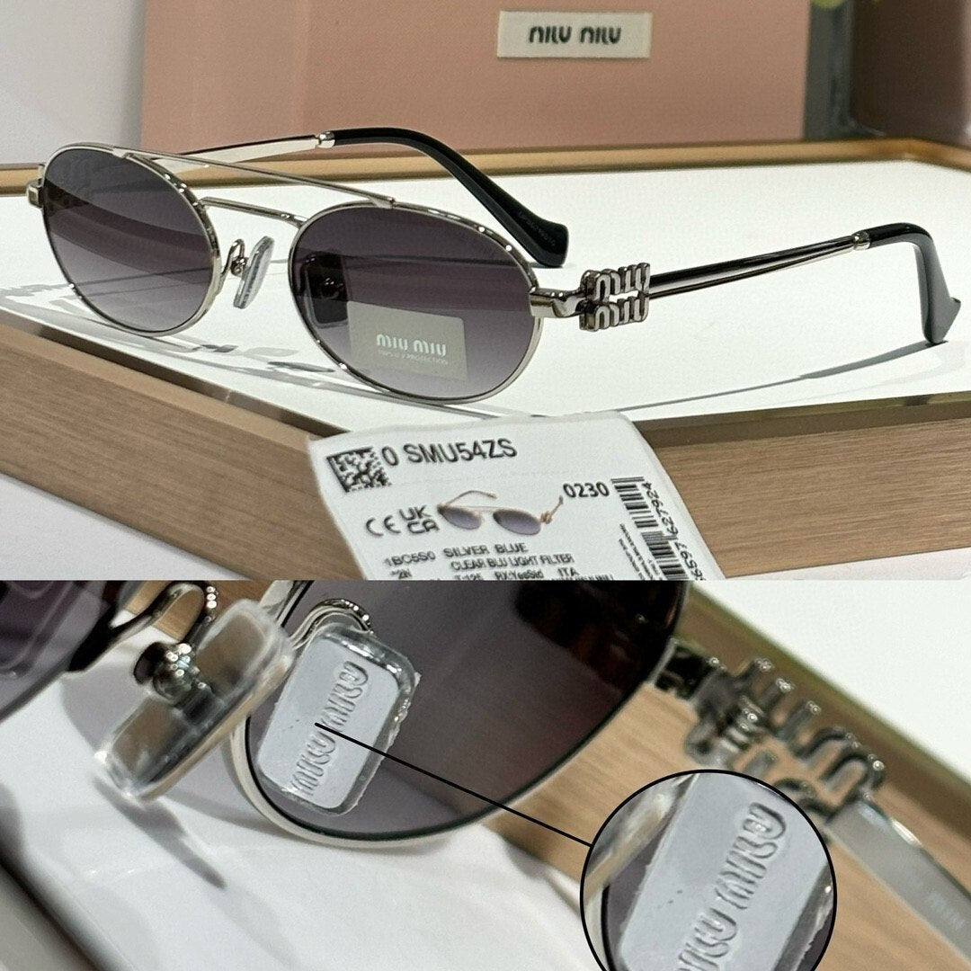 Myu Myu Aviator Oval - Vichyluxury