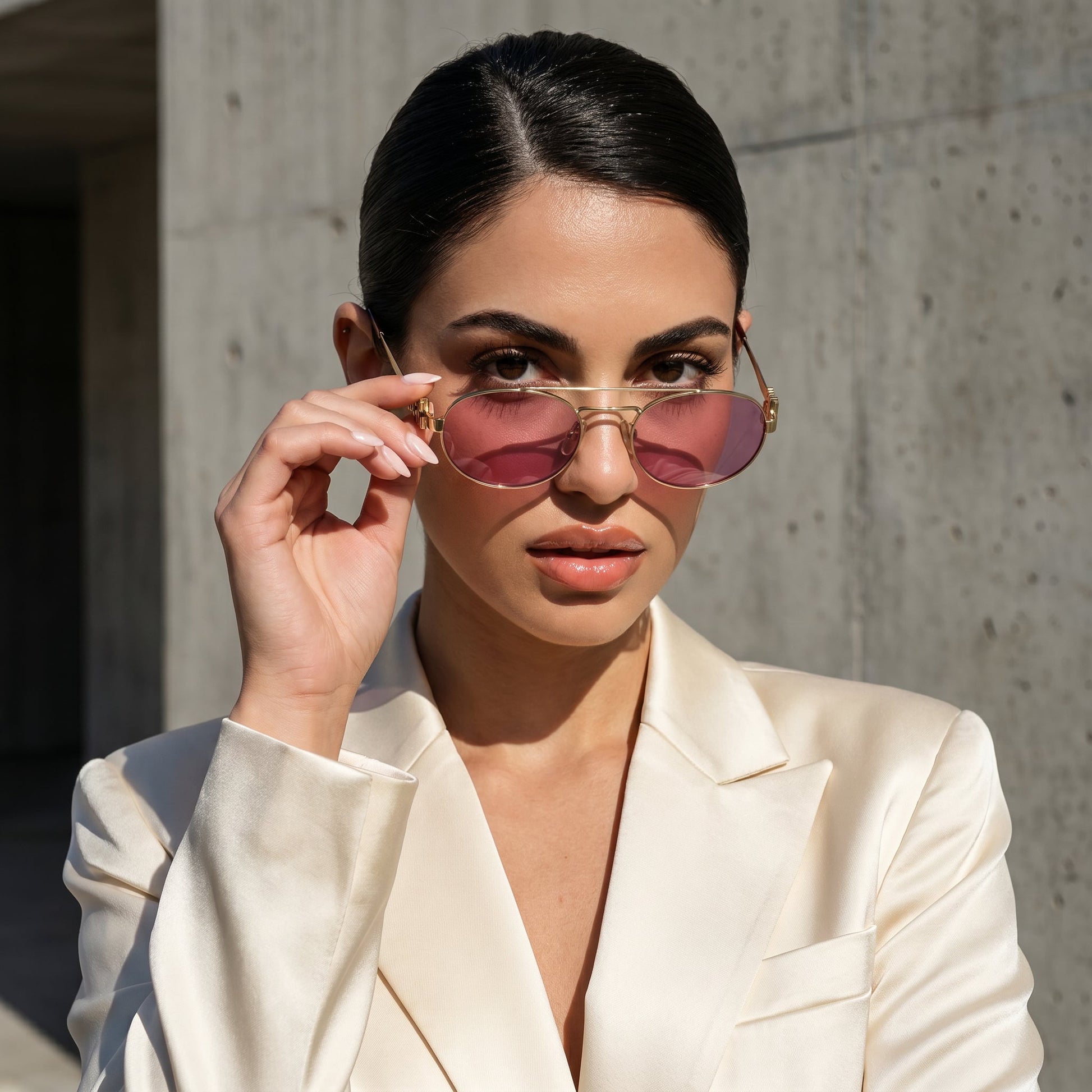 Myu Myu Aviator Oval - Vichyluxury