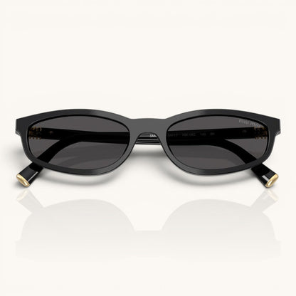 Myu Myu Black Oval - Vichyluxury