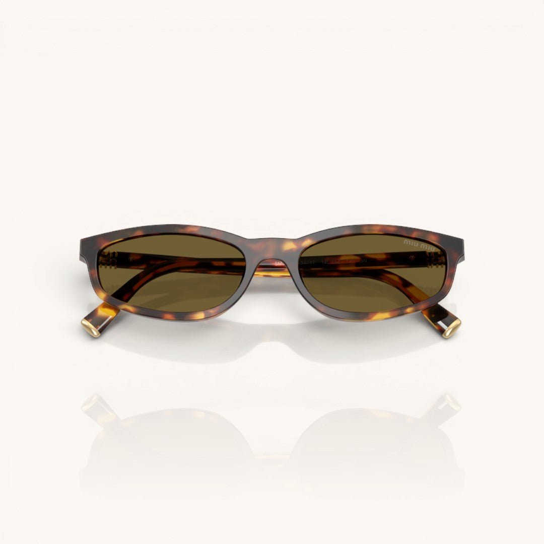 Myu Myu Black Oval - Vichyluxury