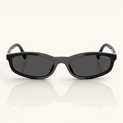 Myu Myu Black Oval - Vichyluxury