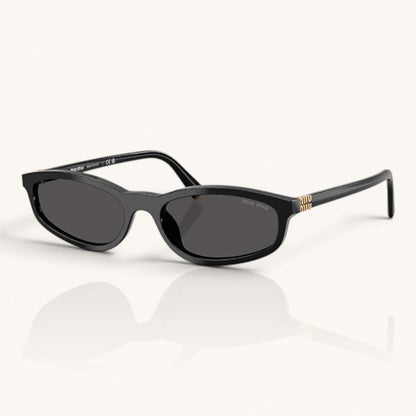 Myu Myu Black Oval - Vichyluxury