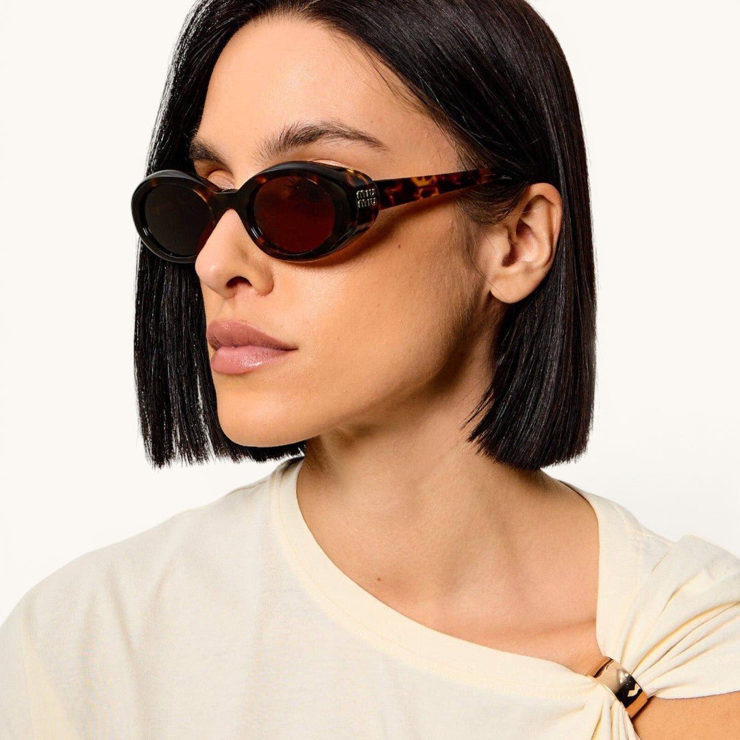 Myu Myu Bold Oval - Vichyluxury