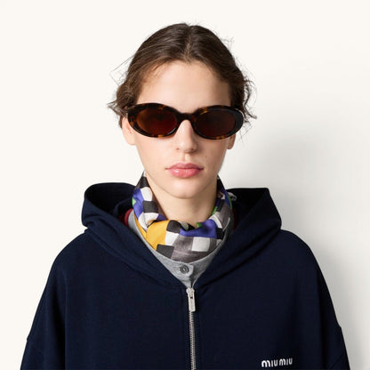 Myu Myu Bold Oval - Vichyluxury