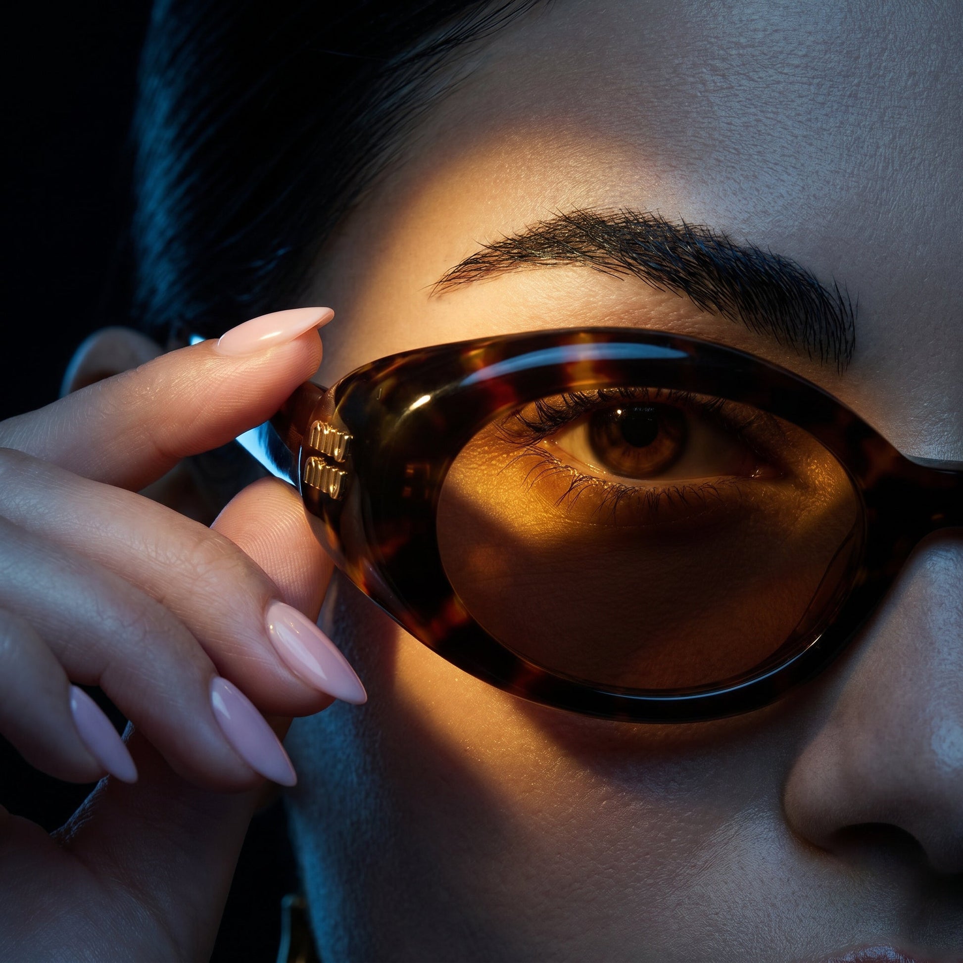 Myu Myu Bold Oval - Vichyluxury