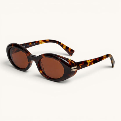 Myu Myu Bold Oval - Vichyluxury