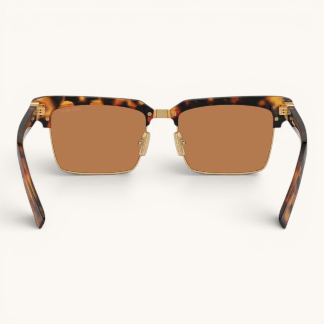 Myu Myu Clubmaster Tortoise - Vichyluxury