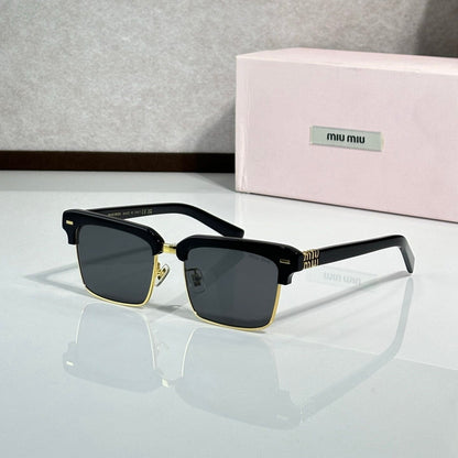 Myu Myu Clubmaster Tortoise - Vichyluxury