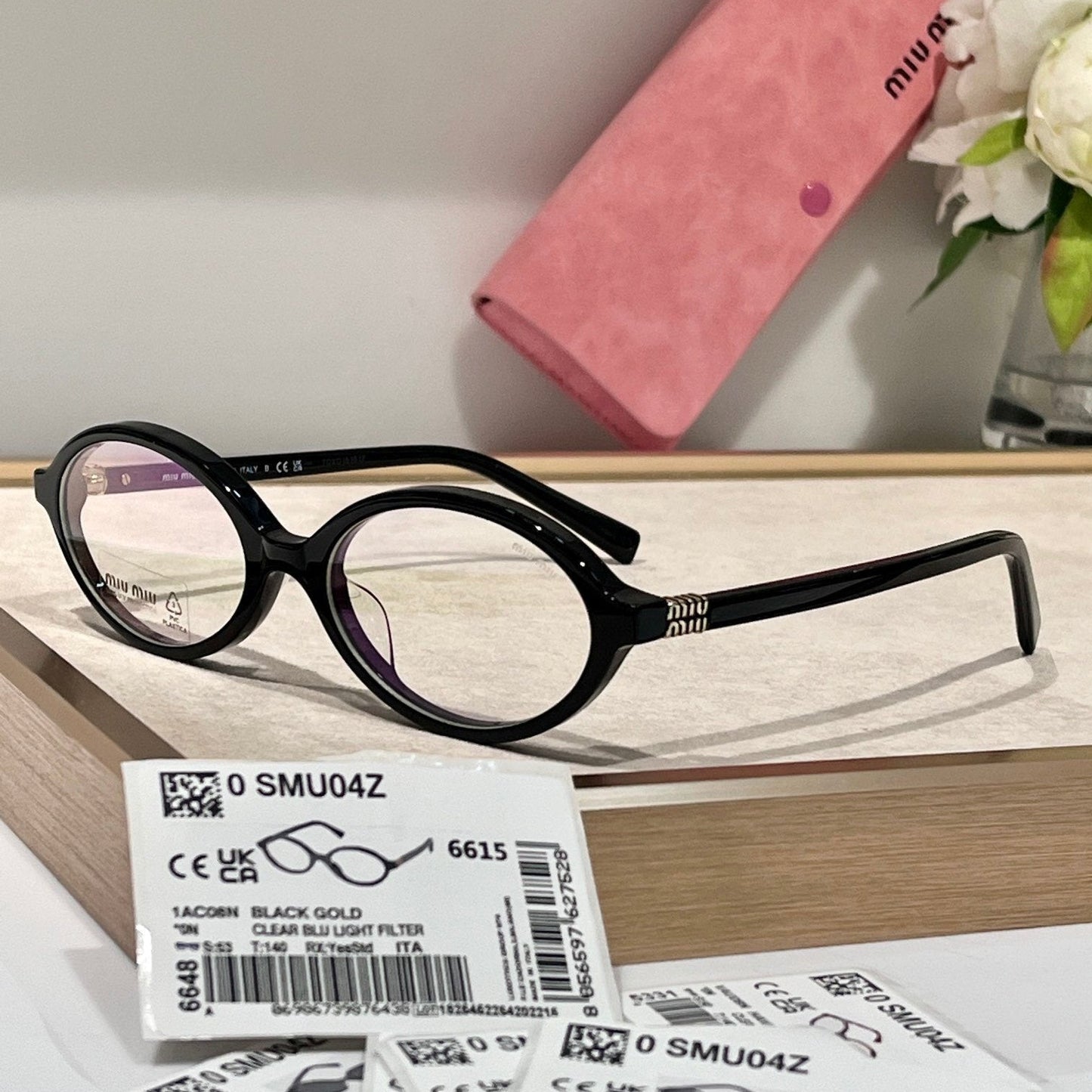 Myu Myu Glimpse Black - Vichyluxury
