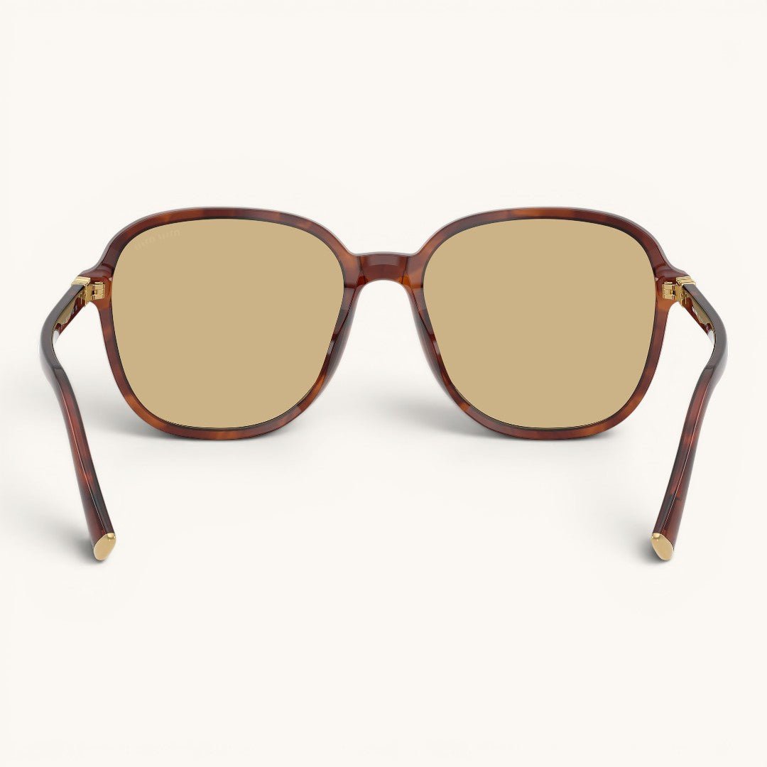 Myu Myu Retro Oversize Tortoise - Vichyluxury
