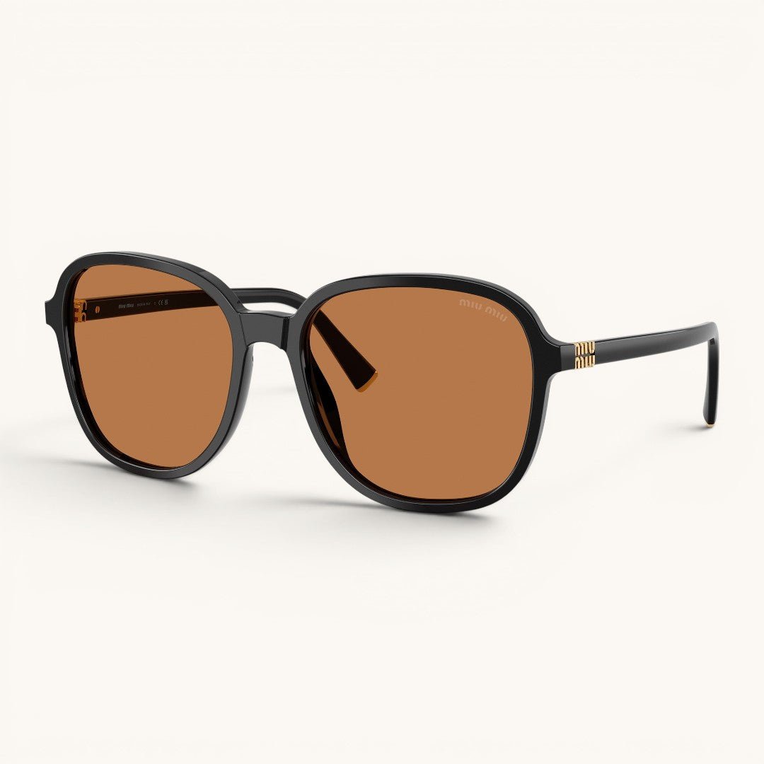 Myu Myu Retro Oversize Tortoise - Vichyluxury