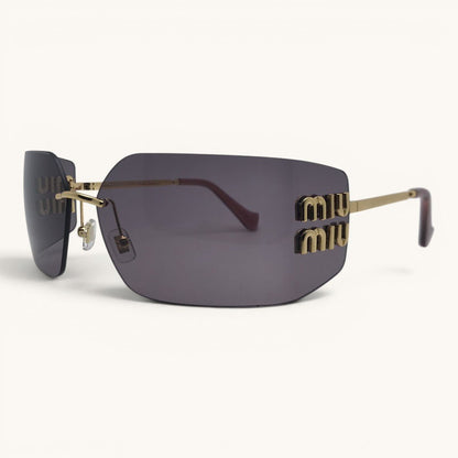 Myu Myu Rimless Icon - Vichyluxury