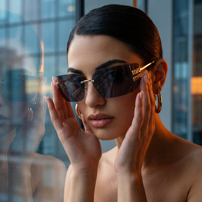Myu Myu Rimless Icon - Vichyluxury