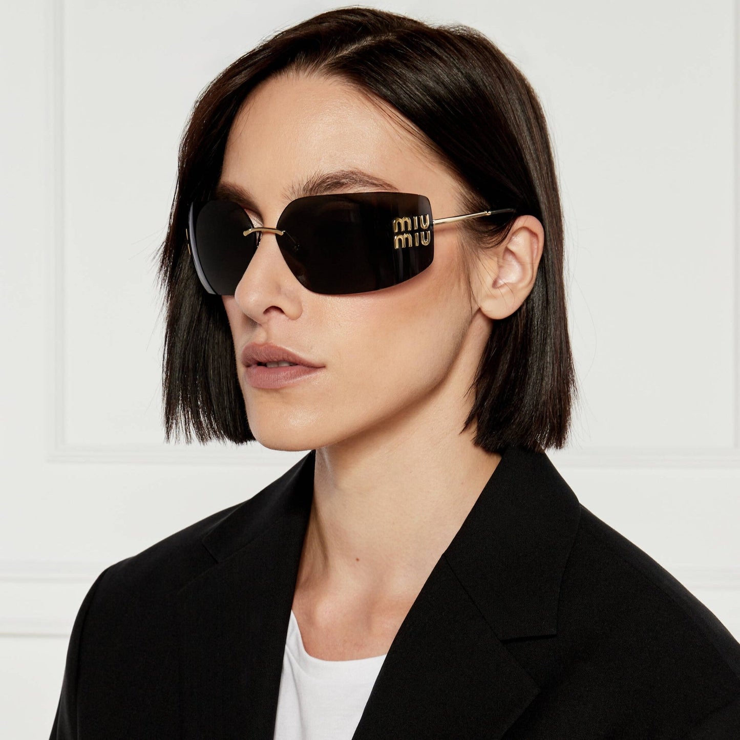 Myu Myu Rimless Icon - Vichyluxury