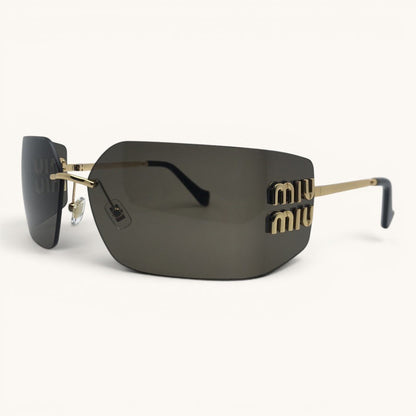Myu Myu Rimless Icon - Vichyluxury