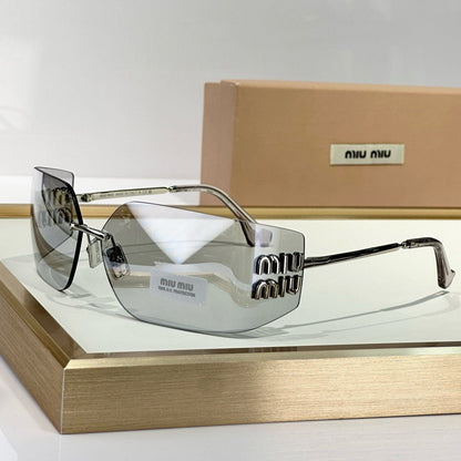 Myu Myu Rimless Icon - Vichyluxury