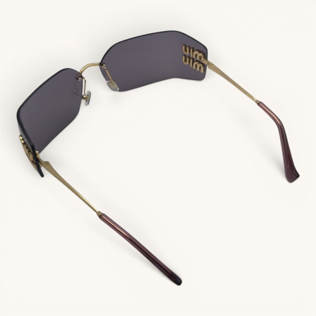 Myu Myu Rimless Icon - Vichyluxury