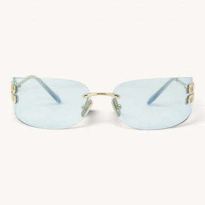 Myu Myu Rimless Noir - Vichyluxury