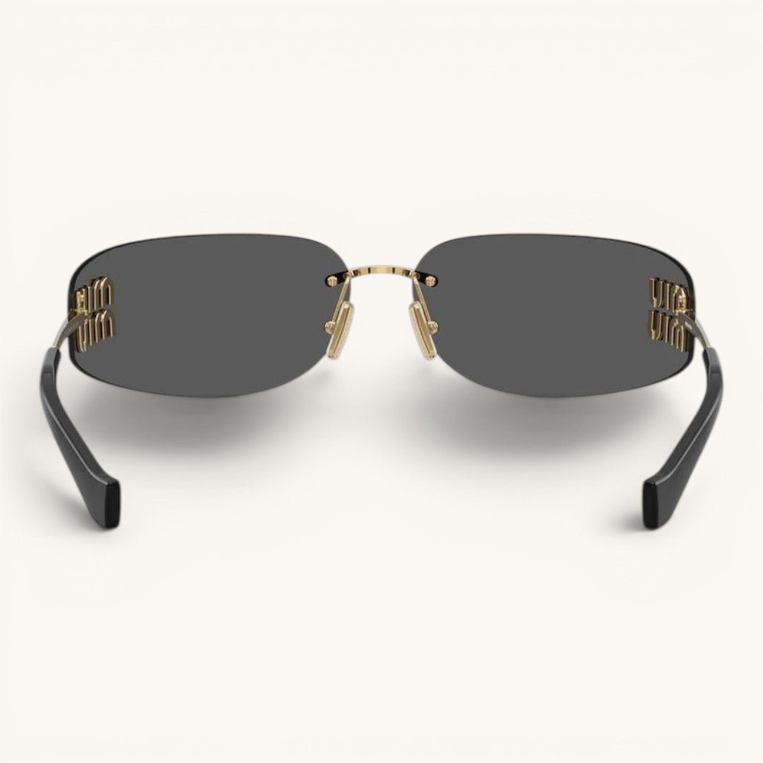Myu Myu Rimless Noir - Vichyluxury