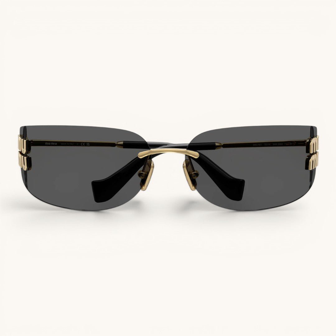 Myu Myu Rimless Noir - Vichyluxury