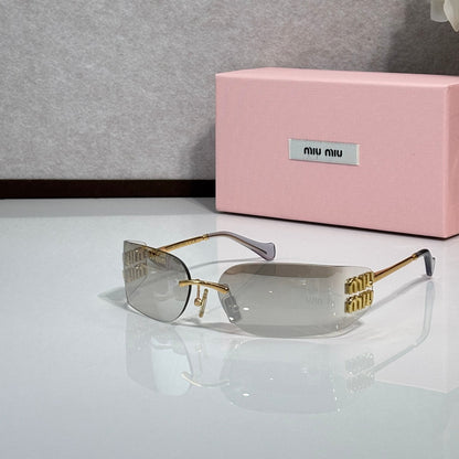 Myu Myu Rimless Noir - Vichyluxury