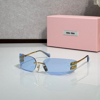 Myu Myu Rimless Noir - Vichyluxury