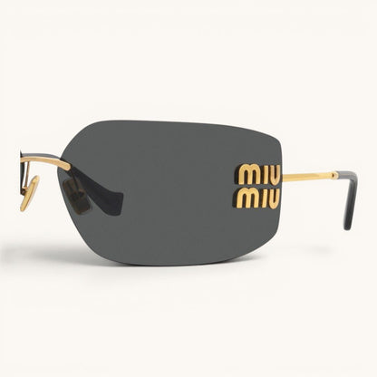 Myu Myu Rimless Noir - Vichyluxury