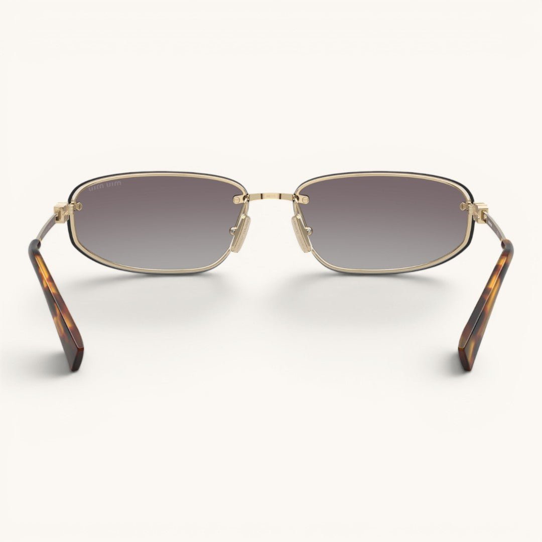 Myu Myu Rimless Shield - Vichyluxury