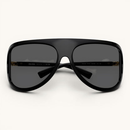 Myu Myu Shield Aviator - Vichyluxury