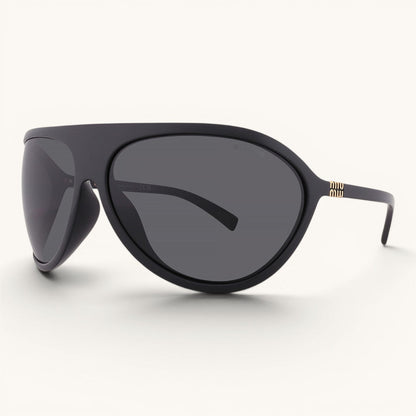 Myu Myu Shield Aviator - Vichyluxury