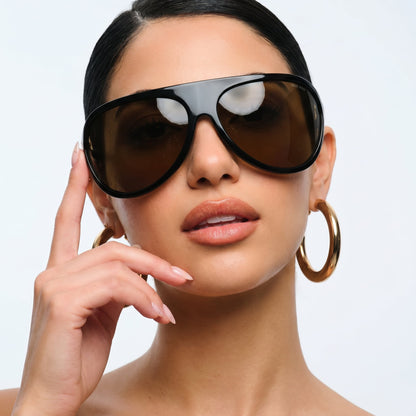 Myu Myu Shield Aviator - Vichyluxury