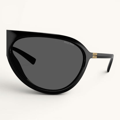 Myu Myu Shield Aviator - Vichyluxury
