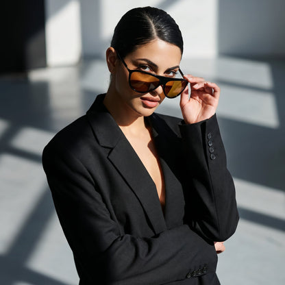 Myu Myu Shield Aviator - Vichyluxury