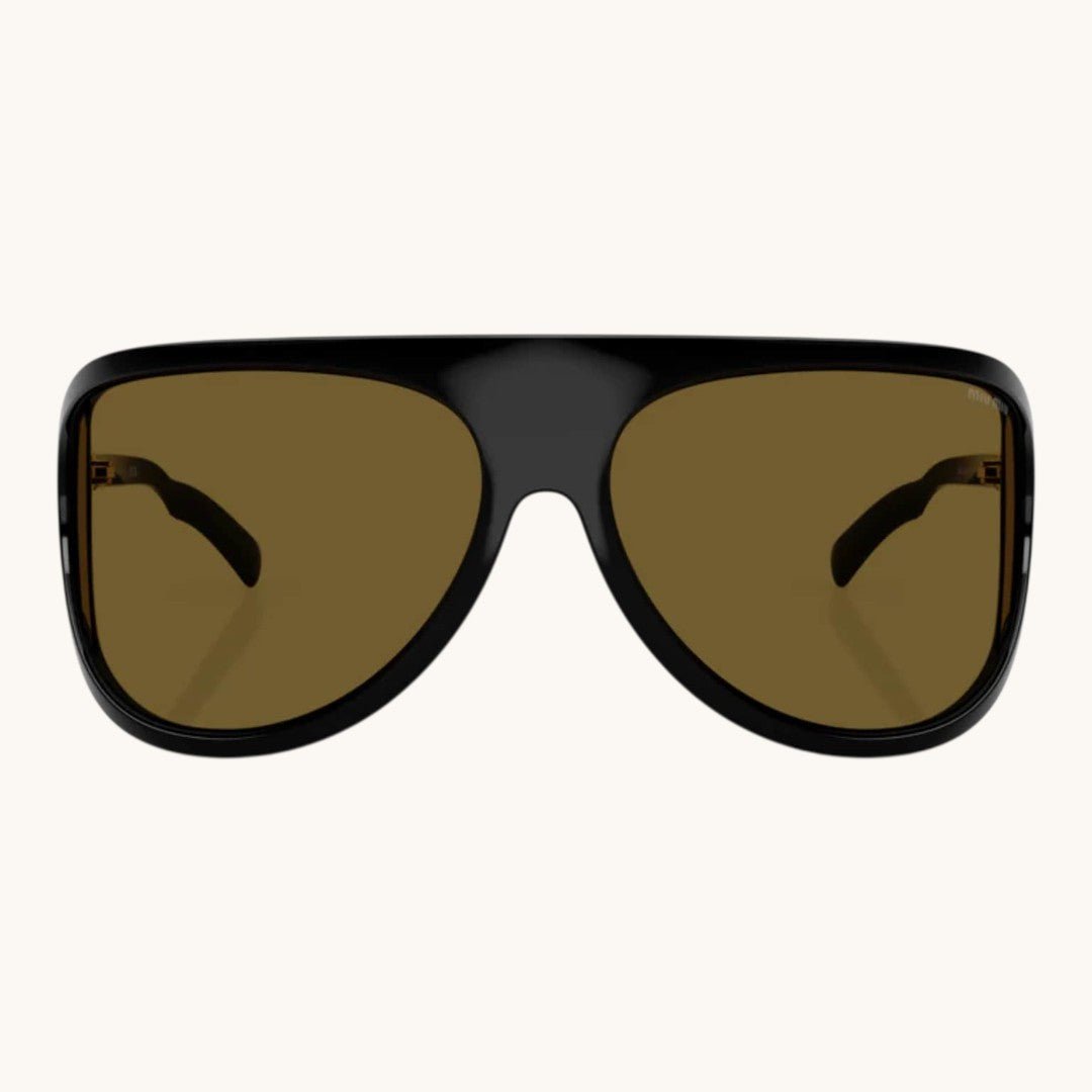 Myu Myu Shield Aviator - Vichyluxury