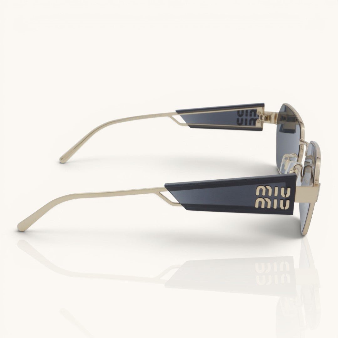Myu Myu Tortoise Oval - Vichyluxury