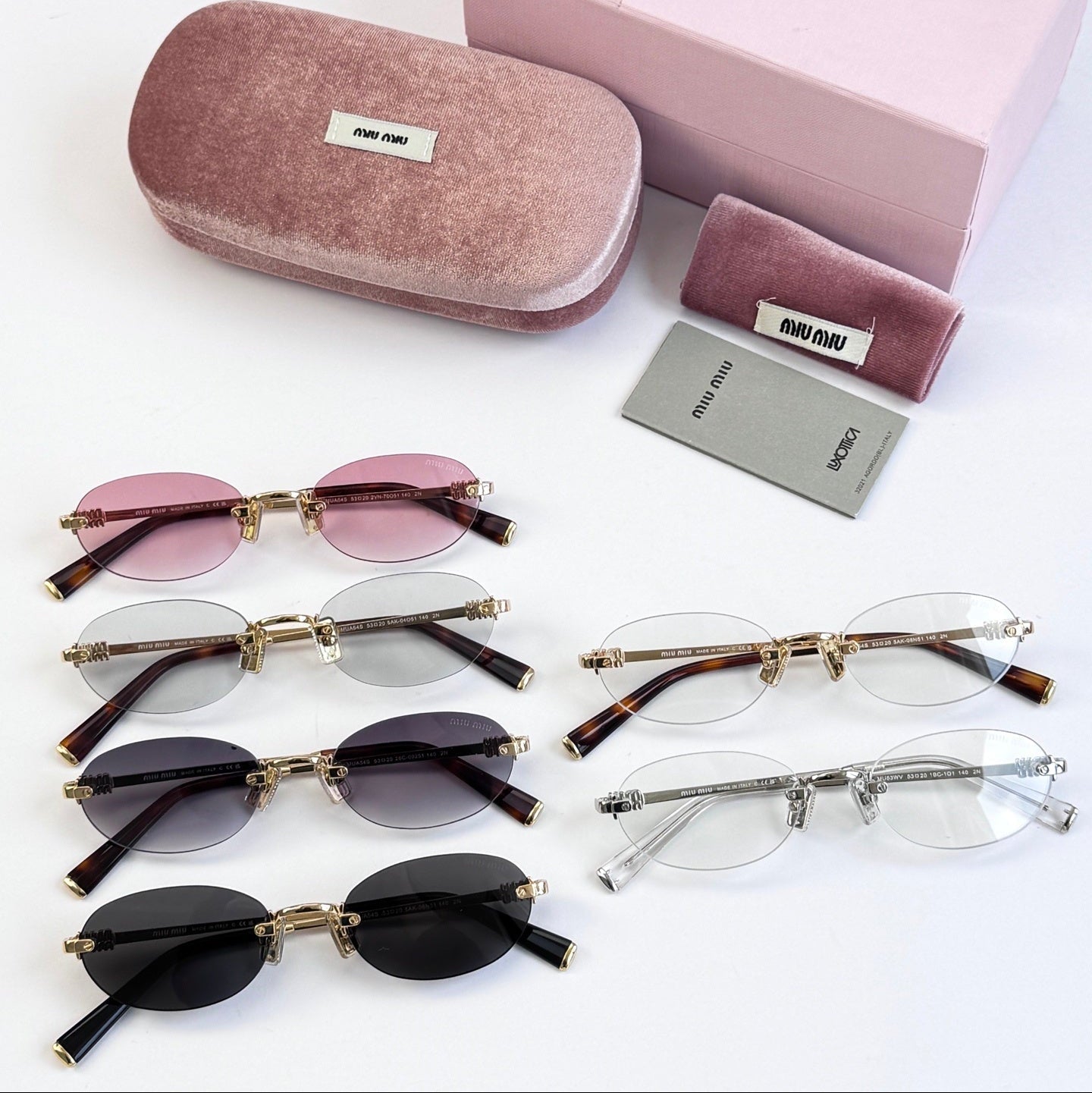 MyuMyu Rimless - Vichyluxury
