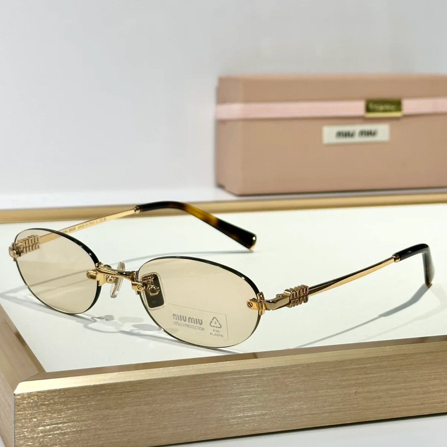 MyuMyu Rimless - Vichyluxury