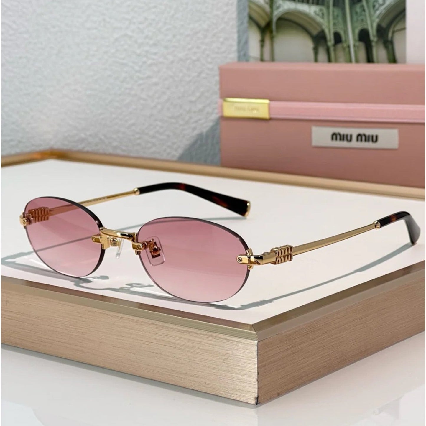 MyuMyu Rimless - Vichyluxury