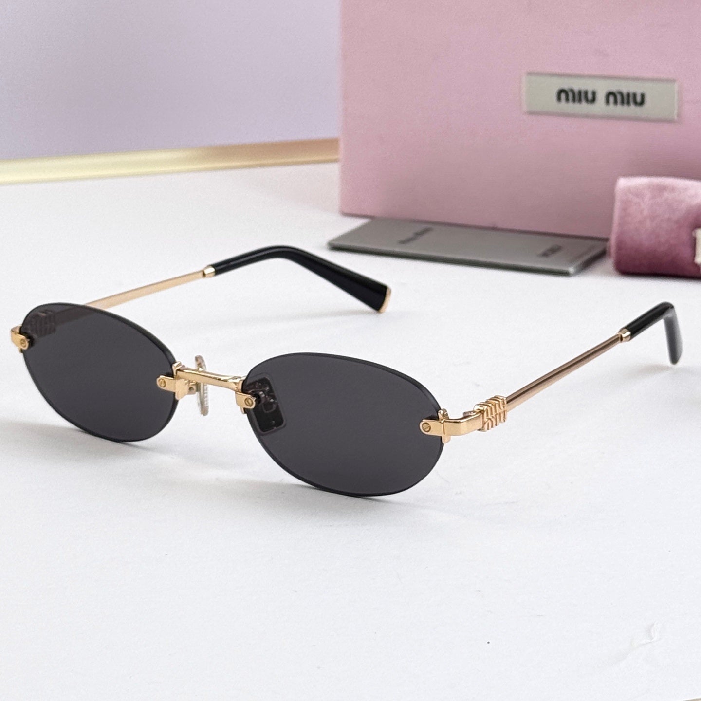 MyuMyu Rimless - Vichyluxury