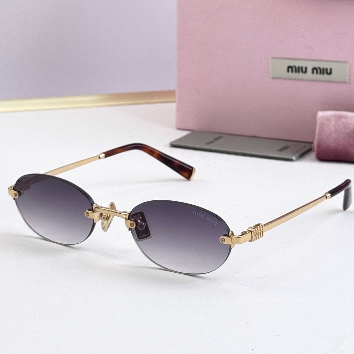 MyuMyu Rimless - Vichyluxury