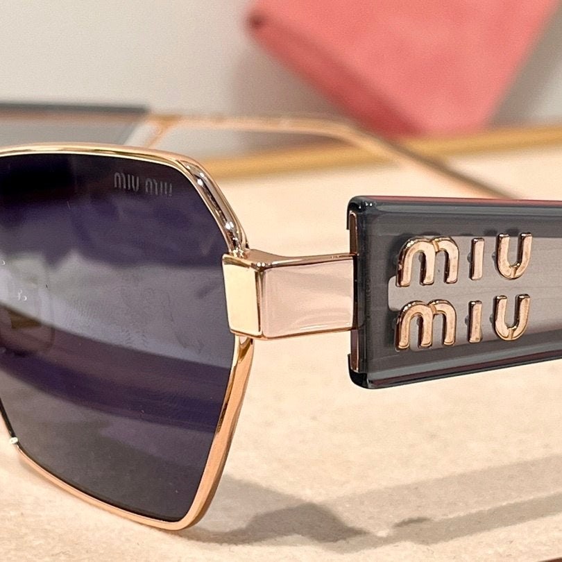Myu Myu Tortoise Oval