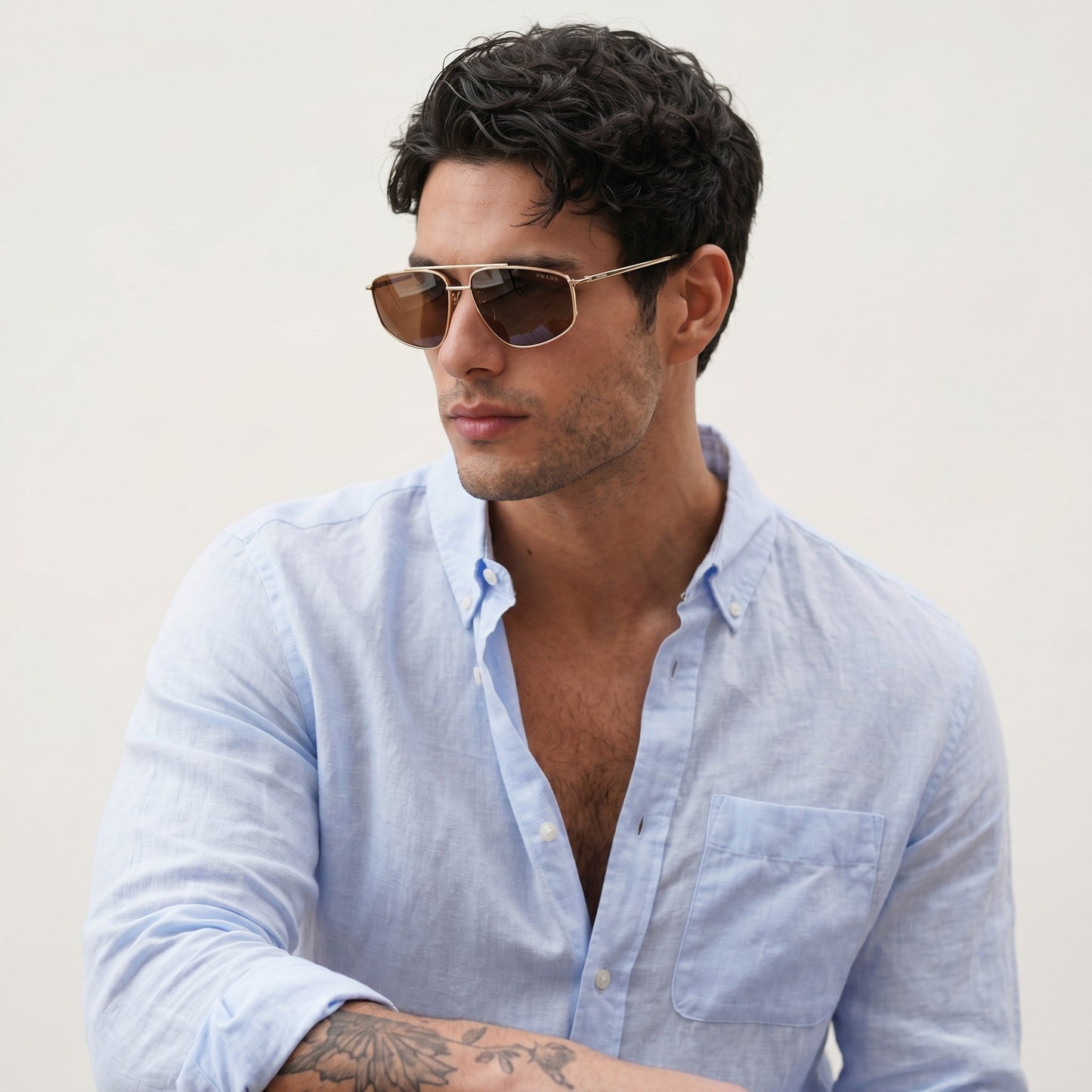 Prad Geometric Aviator - Vichyluxury