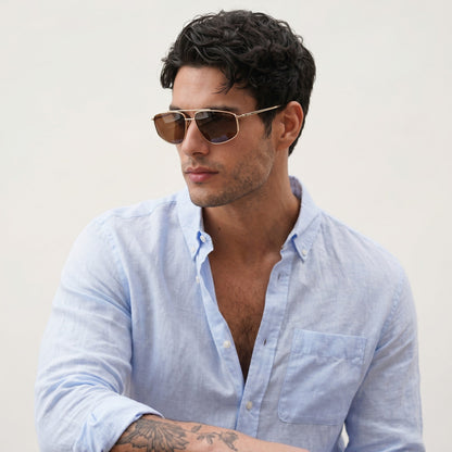Prad Geometric Aviator - Vichyluxury