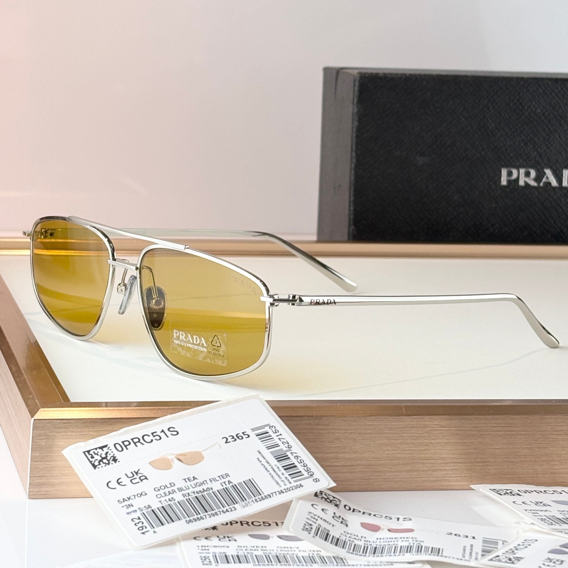 Prad Geometric Aviator - Vichyluxury